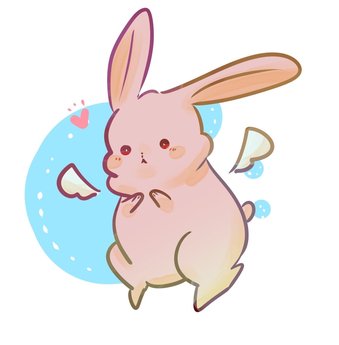 うさぎの絵を描きます アイコンに使用したい！宣伝に使いたい！などに(*'ω'*) イメージ2