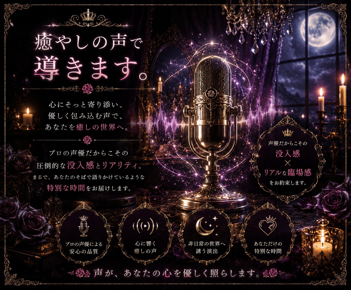 支配されたいあなたへ、非日常の癒し時間を提供します 命令されたい夜に、静かな支配を。NGなし。 イメージ7