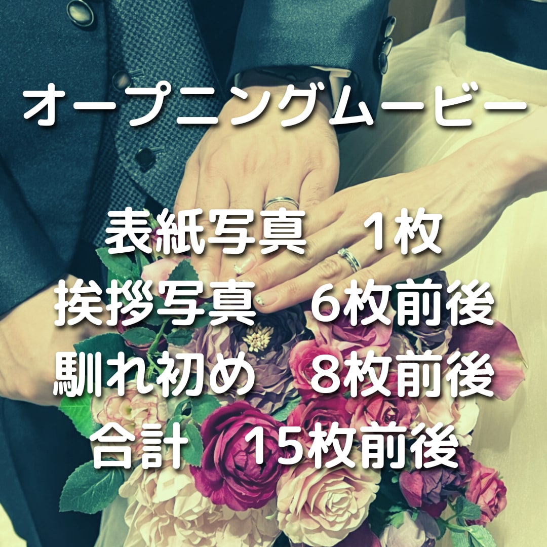 OP/プロフィール【セット割】ムービーの作成します オリジナルな動画が作れます！お気軽に連絡ください。 イメージ2