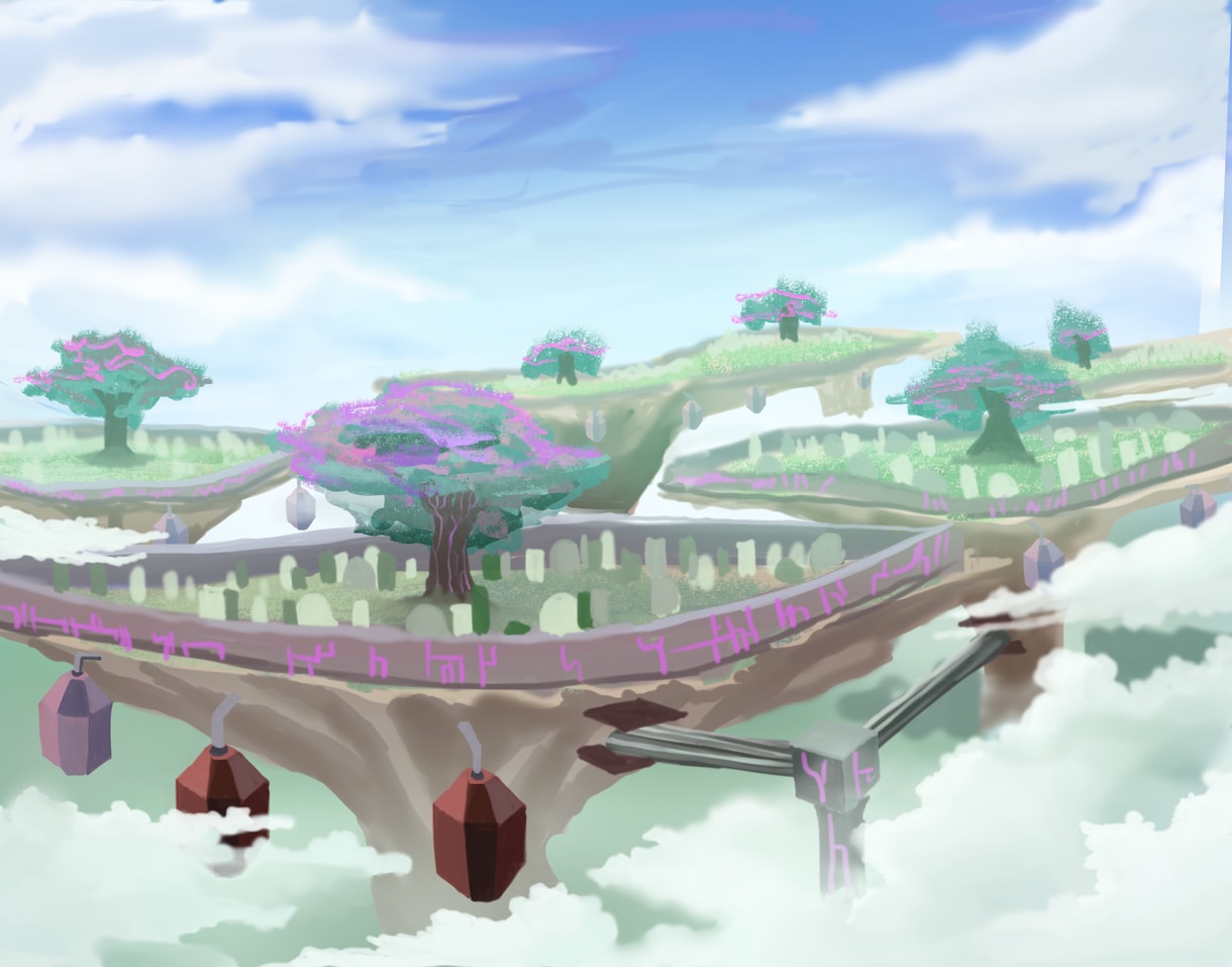 背景イラストでゲームなどの世界観デザインをします コンセプトアートでオリジナルの世界観を作ります 屋内/屋外可 イメージ9