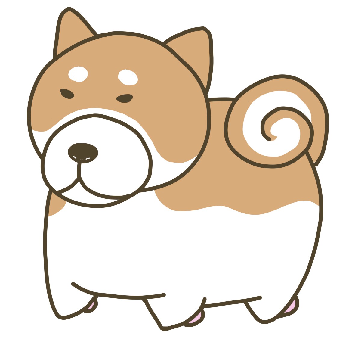 シンプルなイラストやアイコン制作します シンプルな線の べた塗りイラストです。 イメージ8