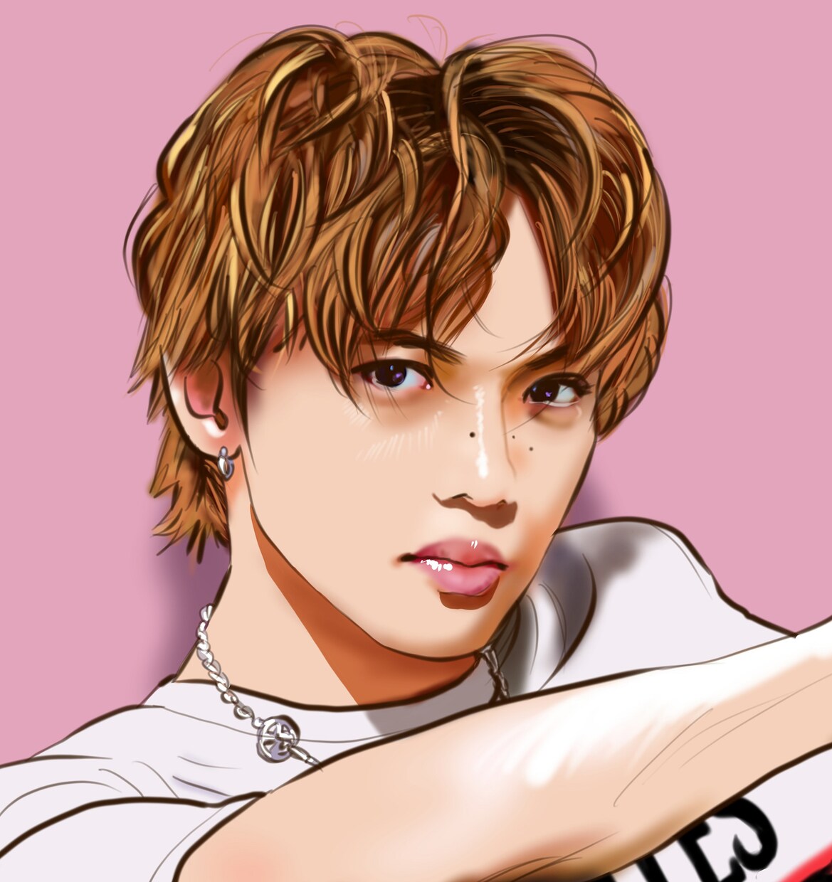 いろんなタッチでリアル系の似顔絵アイコン描きます カッコよく美しく可愛い似顔絵アイコンをお届け。 イメージ7