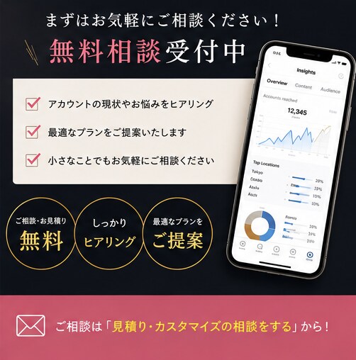事業を伸ばすInstagram運用をサポートします Instagram運用代行投稿作成から集客まで丸ごとサポート イメージ6