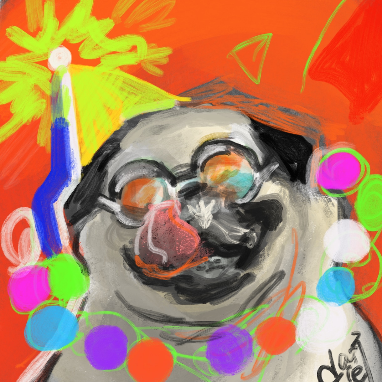 あなたのペットの似顔絵をお作りします おうちの見えるところに飾っていつでも一緒♪ イメージ3