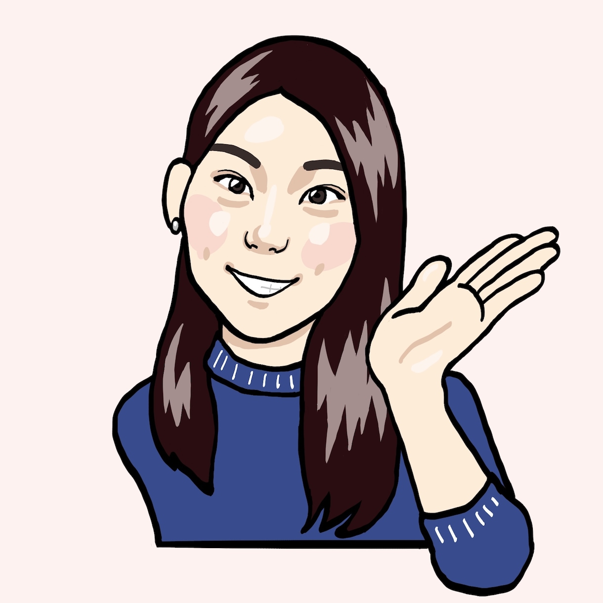 ポップでそっくりな似顔絵描きます あなたのキャッチーな魅力アピール！キャラ立ちさせて注目度UP イメージ3