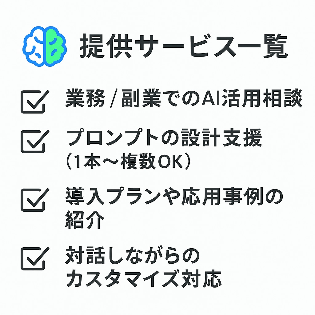 AI通訳×プロ設計｜ChatGPT活用設計します AIの力を、実務と夢の味方にする！ イメージ2