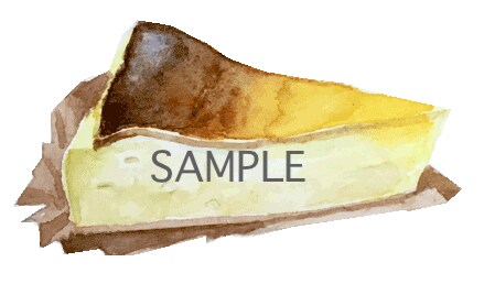 完成品・水彩イラスト（ケーキ）販売していますます プリントアウトしてシールとかにいかがでしょう？ イメージ7