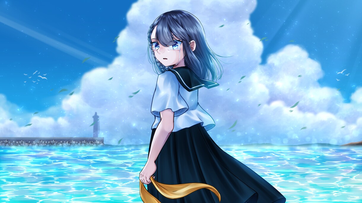 イラストを制作いたします オリジナル曲や歌ってみたのMV用、アイコン、グッズ絵などに！ イメージ5