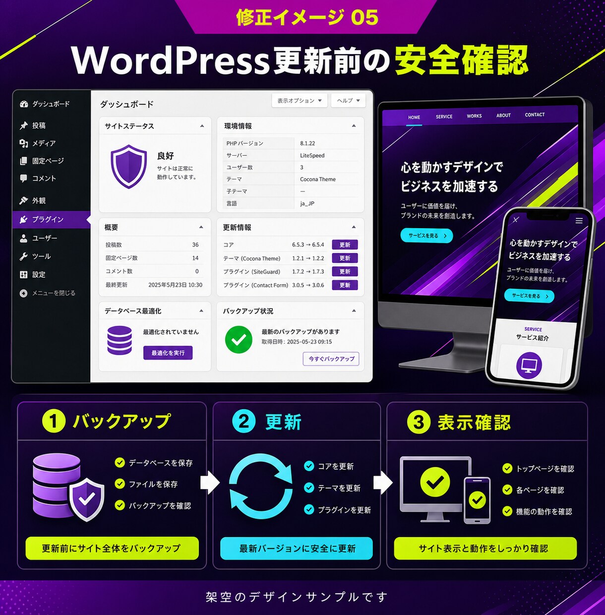 Webサイトの困ったを1件から解決します 表示崩れ・フォーム不具合・小さな修正を丁寧に対応 イメージ10