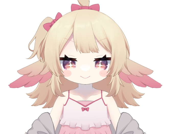 キャラクターデザインからモデリングまで制作します Vtuberになりたい方、配信の設定までサポートできます。 イメージ5