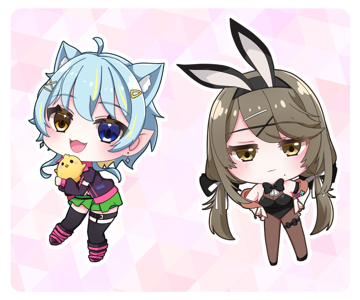 かわいいミニキャライラストを制作します グッズや収益化チャンネルに使えるミニキャラ描きます！ イメージ3