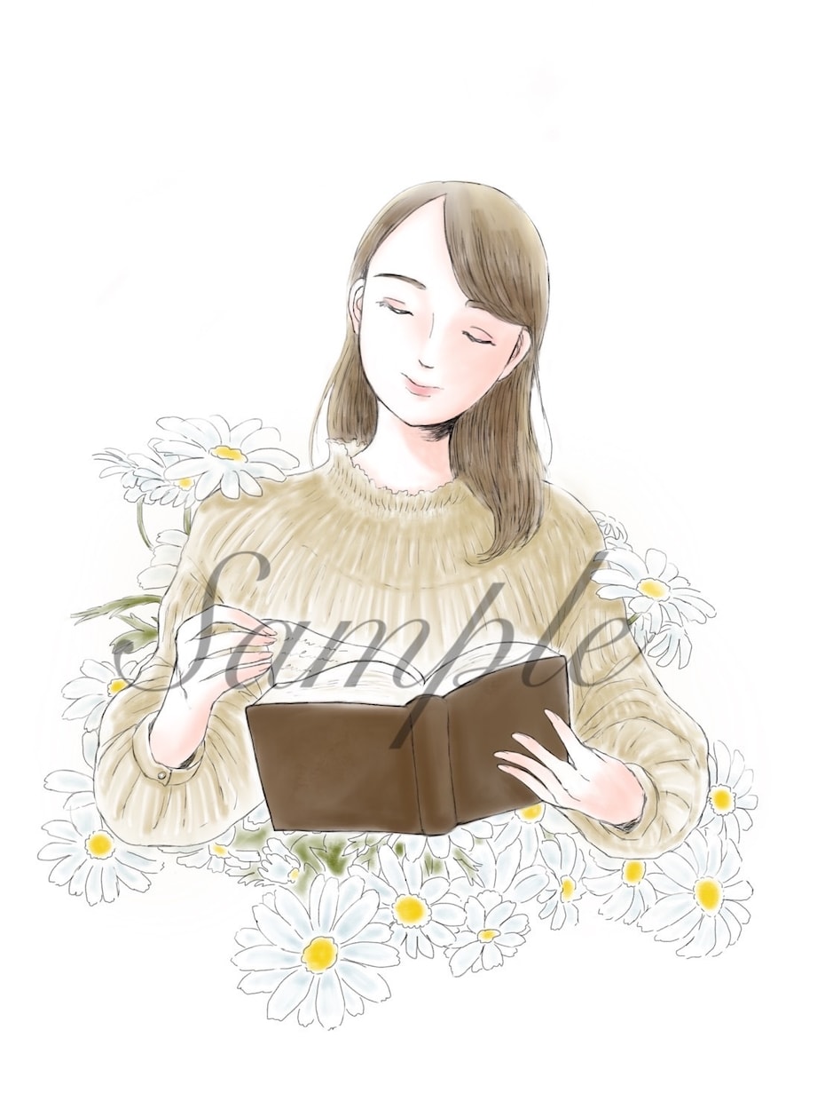 オリジナルイラスト承ります 商用利用ok/作家さんの似顔絵として/アイコン イメージ1