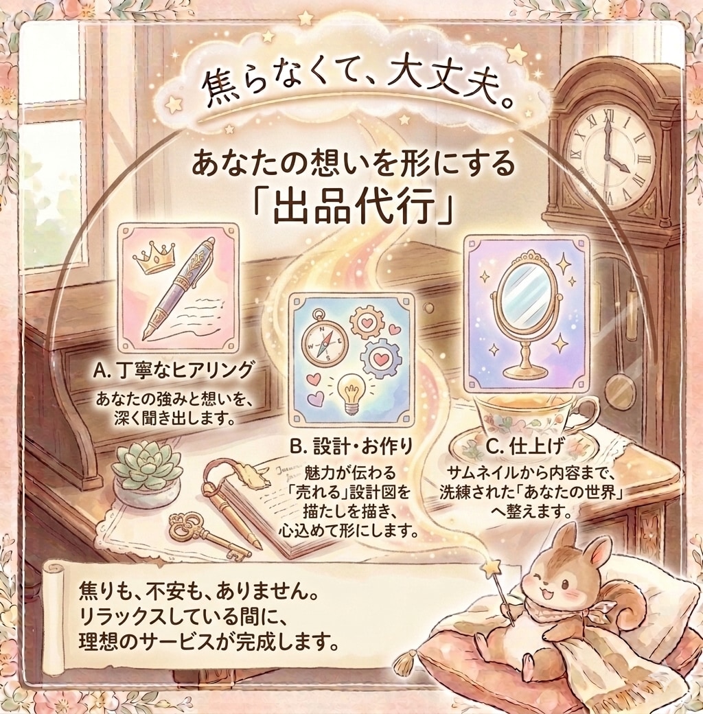 ココナラ悩み相談専門！｜ココナラ出品ページ作ります 選べる3つのプラン｜丸投げでOK！｜コピペで完成！ イメージ6