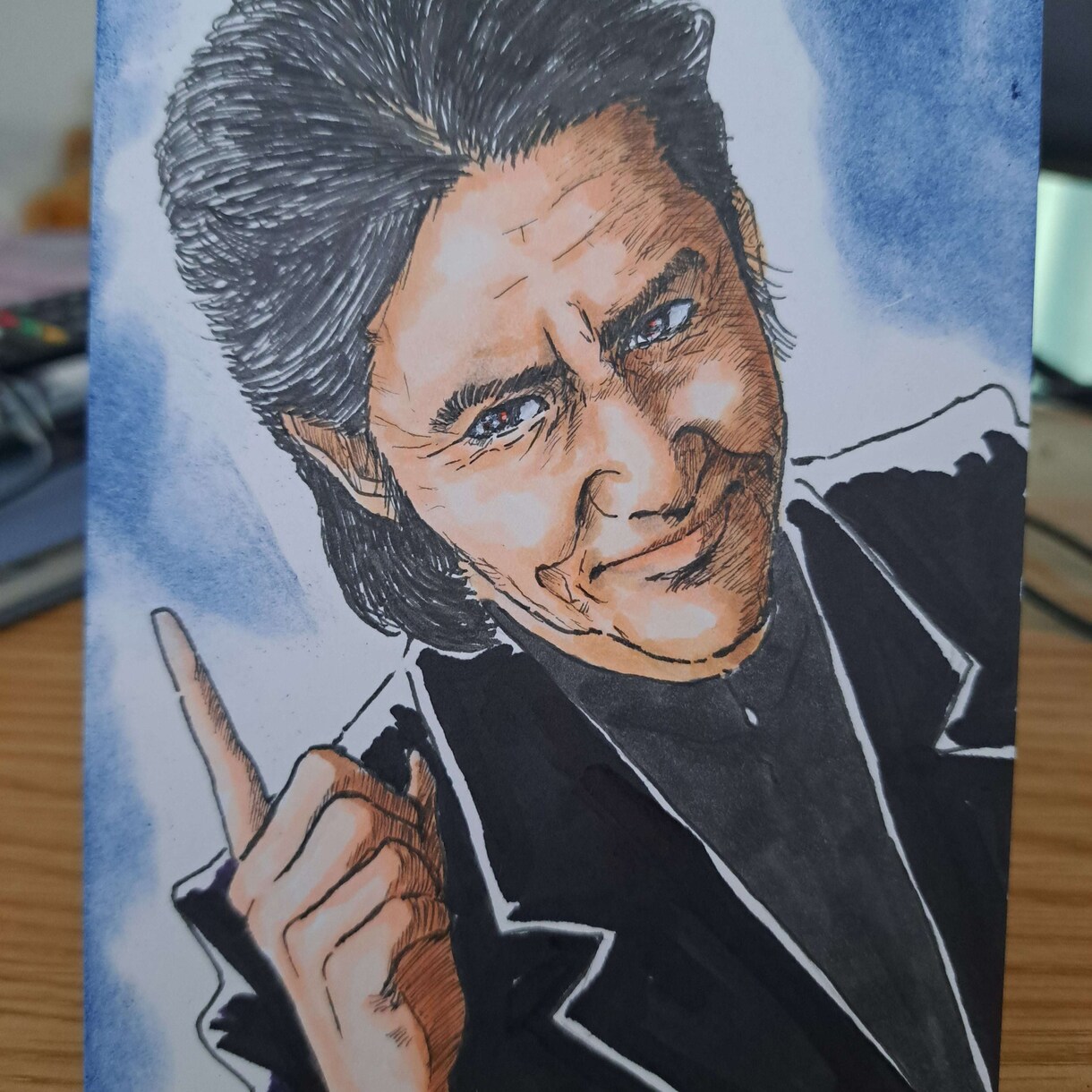 心によりそい、暖かくその人らしさをお描きします そばに置いておきたい今日のあなたを応援するための似顔絵です。 イメージ6