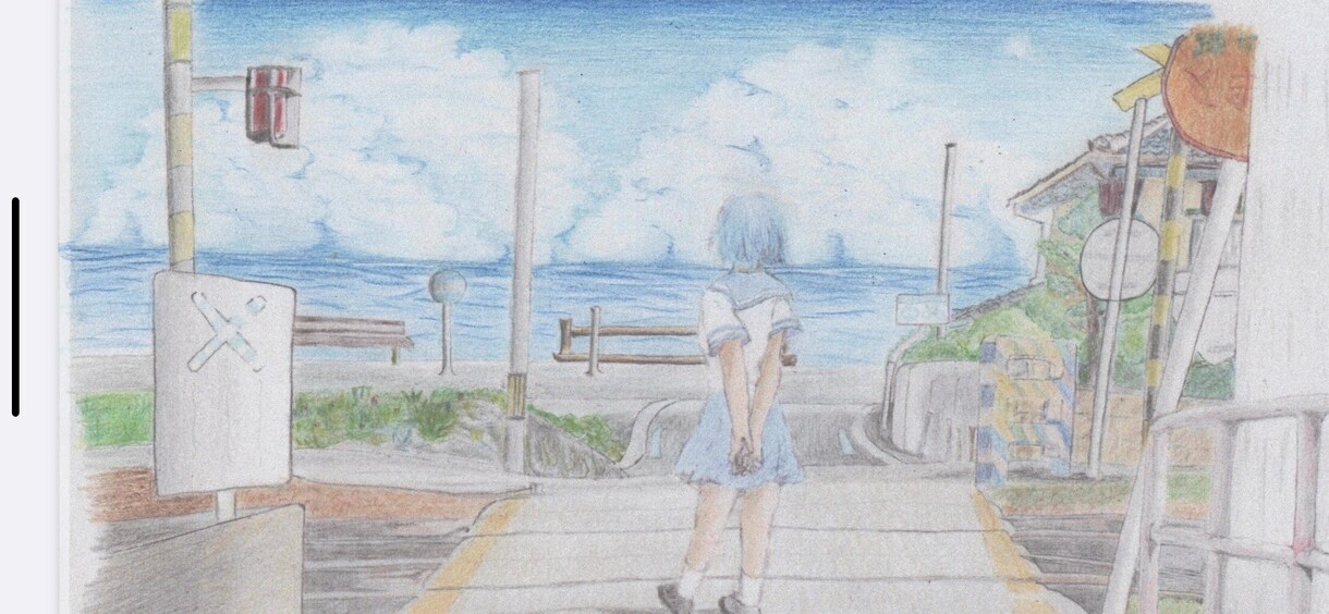 サムネやアイコンに使える、可愛い女の子を描きます 儚げな女の子を、目を引くような彩度で描きます。 イメージ3