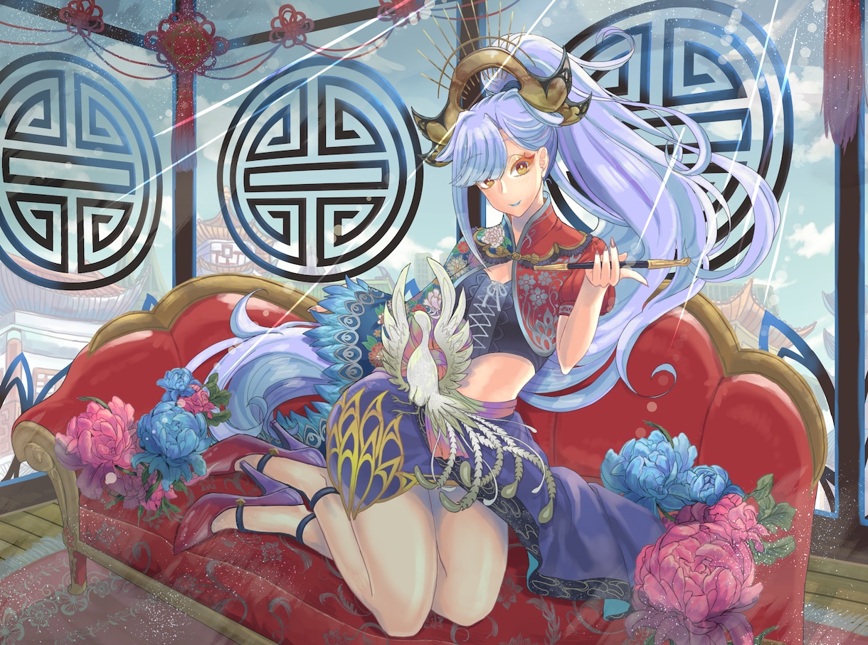 ファンタジーなイラスト(モンスター可)制作致します かわいい物から美しい雰囲気のイラストまで何でもご提供します。 イメージ2