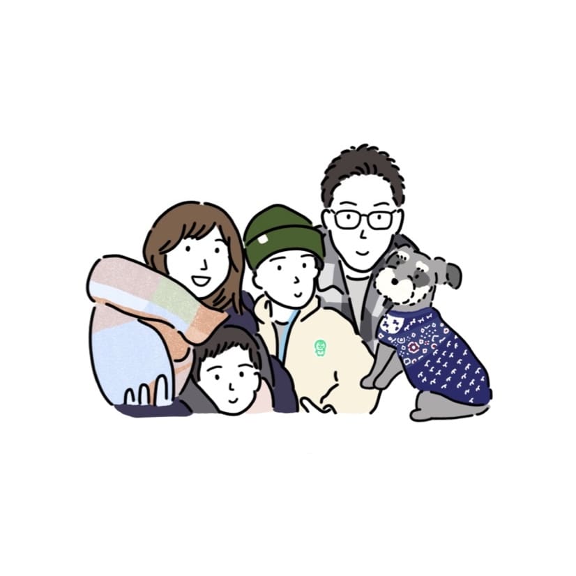 ゆるい線画のアイコン制作します オリジナルの似顔絵アイコン作りませんかせんか？ イメージ7