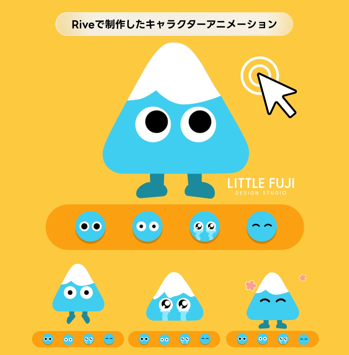 Riveインタラクティブアニメーションを制作します 触って動かせる＆軽量なモーショングラフィックスでリッチに表現 イメージ7
