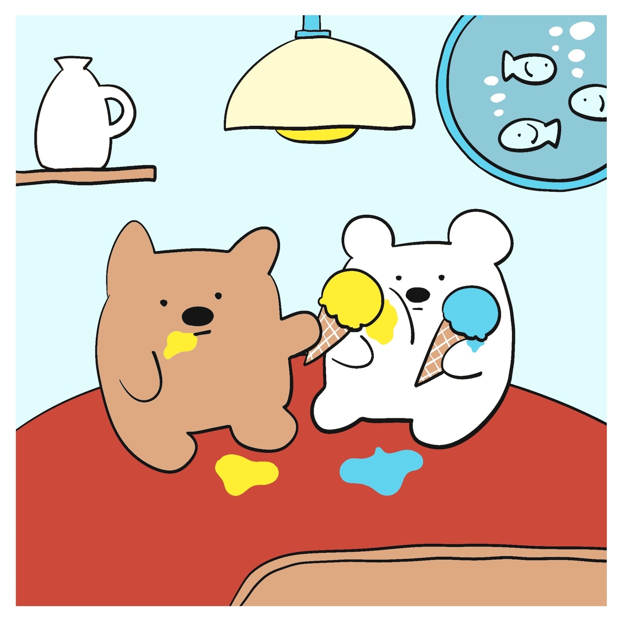 可愛い動物キャラの絵本風イラスト描きます 商用利用可！挿絵にも。最短二日で納品します。 イメージ1