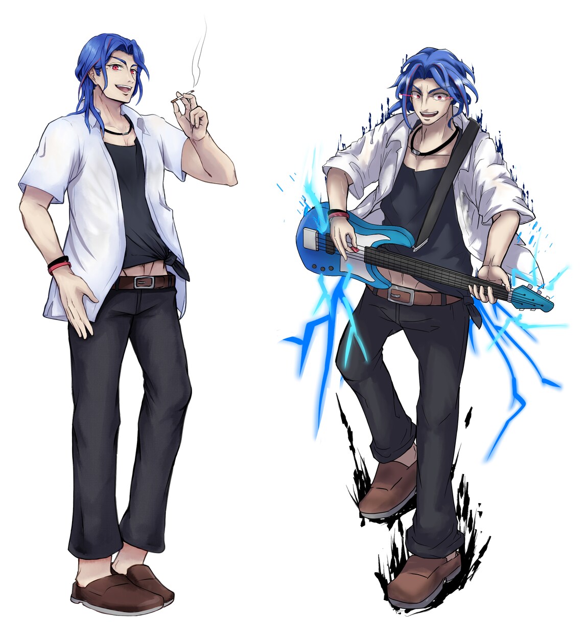 TRPG、VTuberなどの立ち絵・一枚絵描きます 3000円から発注可能。1からデザイン受け付けます。 イメージ1