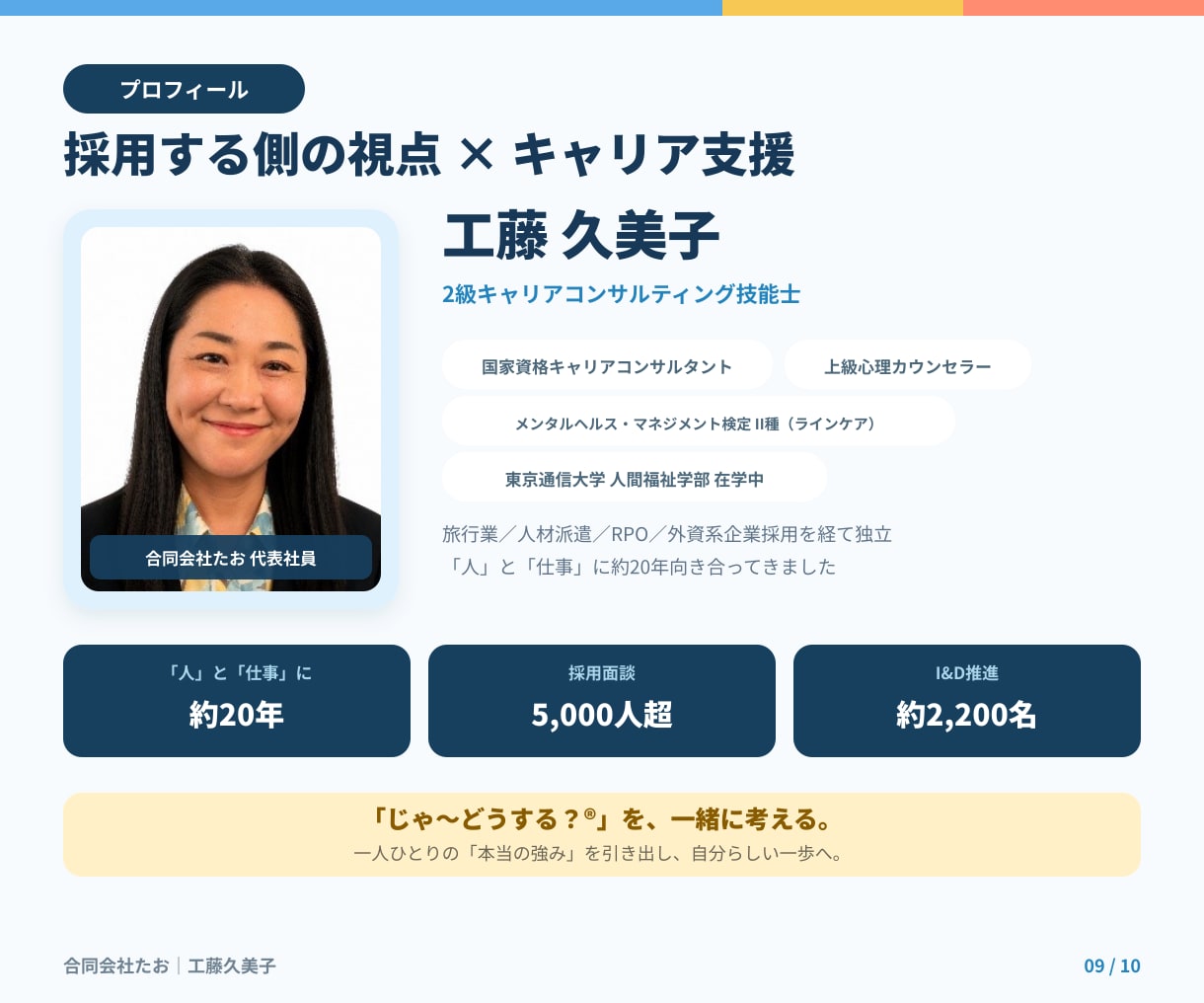 就活生向け｜全6回・完全伴走型 面接対策します 2級キャリアコンサルティング技能士監修・模範回答・宿題付き イメージ9
