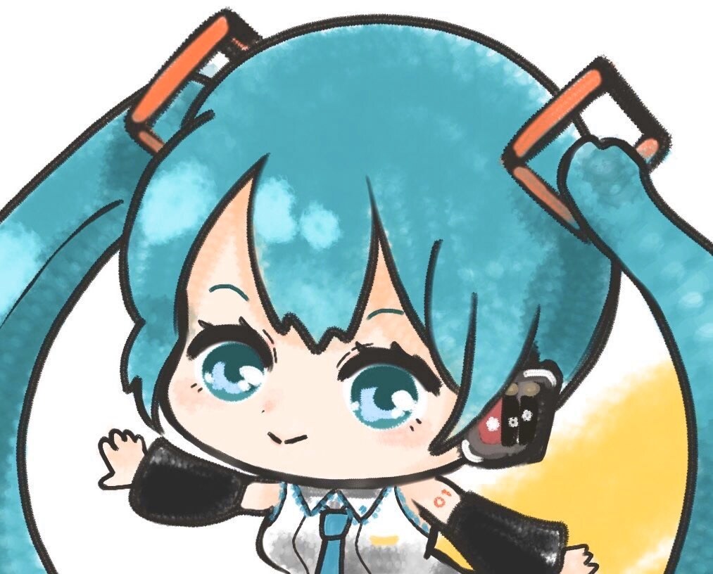 色鉛筆風！ゆる〜くかわいいアイコン描きます HP、ブログ、サイトの為のプロフィール画像等お求めの方へ イメージ1