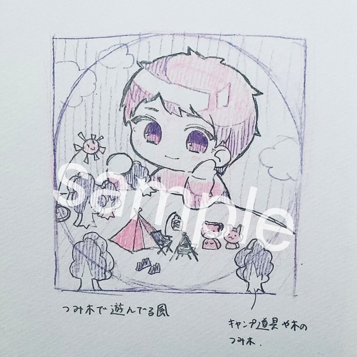 男の子も女の子も動物も！可愛いキャラ描きます アイコンにしたときにも綺麗に見える塗りや構図を意識します。 イメージ2