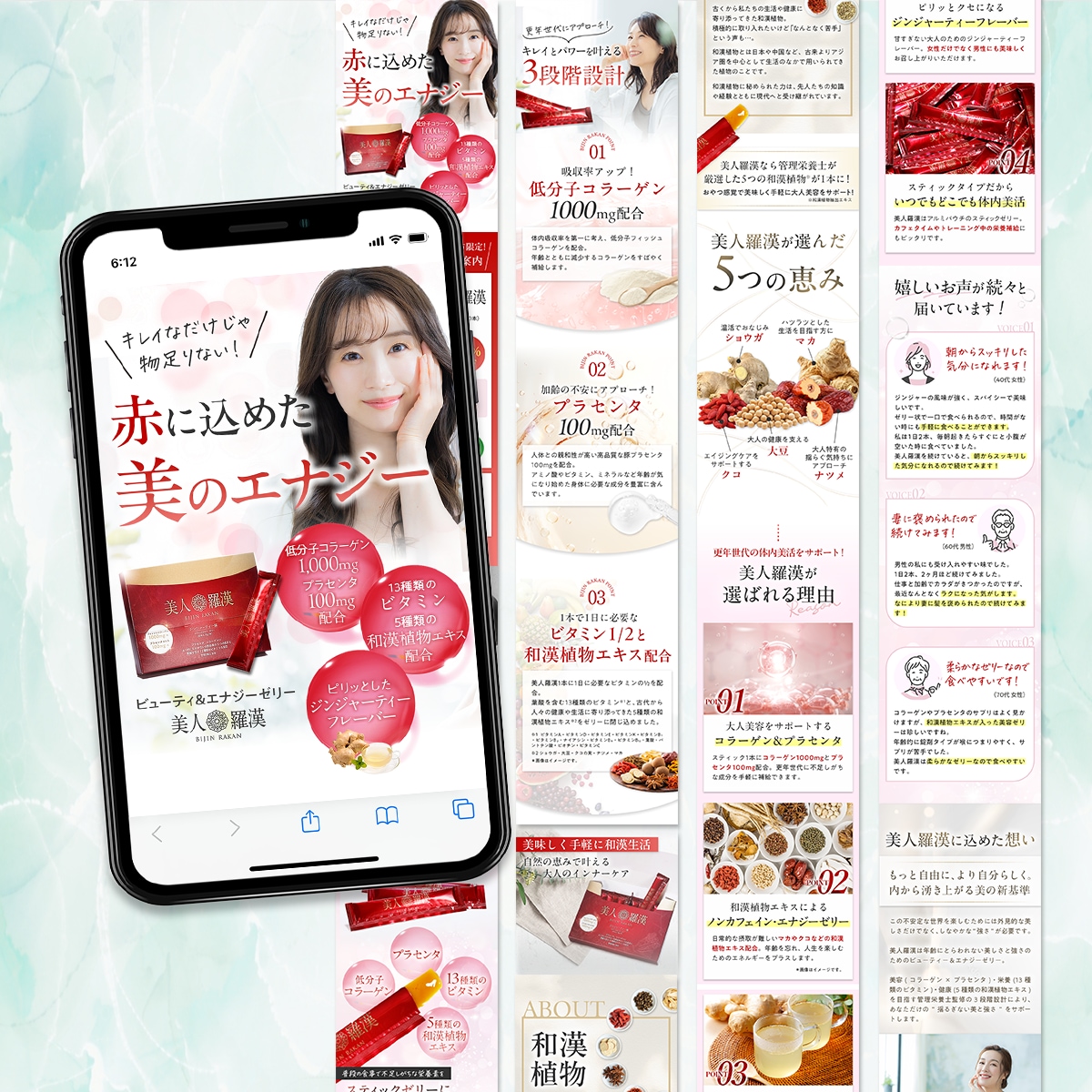 美容健康専門｜的確な商品理解で伝わるLP制作します 【美容業界歴14年】事業者×マーケ視点で成果につなげるLP イメージ9