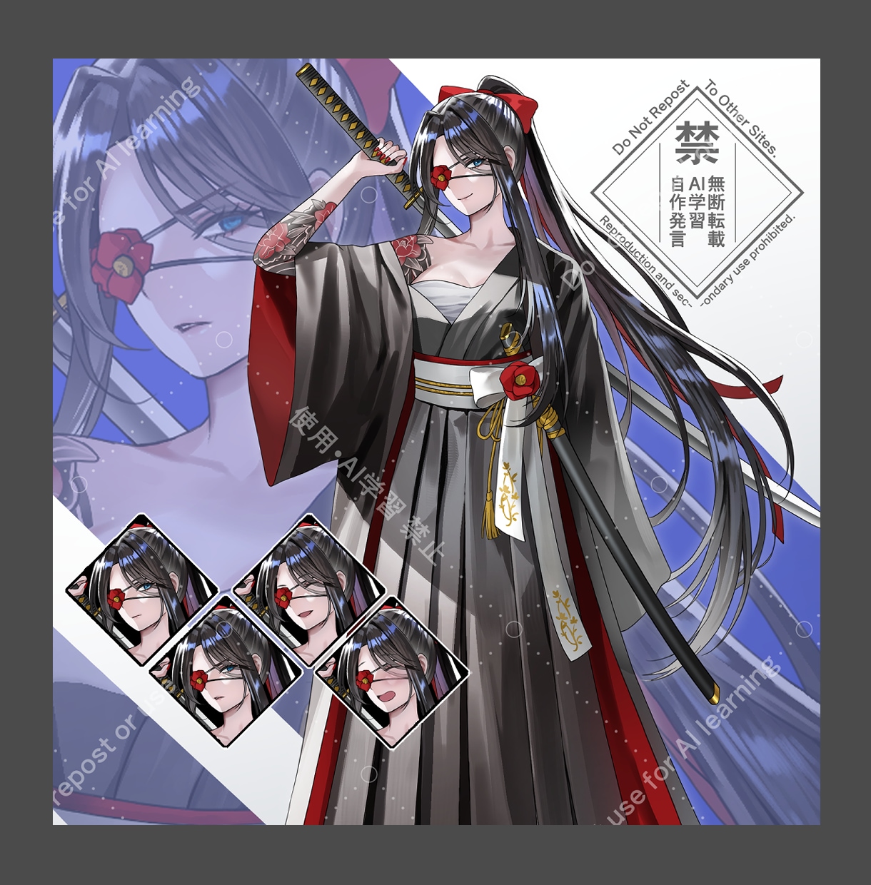 表情差分5種まで無料！立ち絵制作いたします TRPG、ゲーム、動画等にいかがでしょうか？ イメージ7