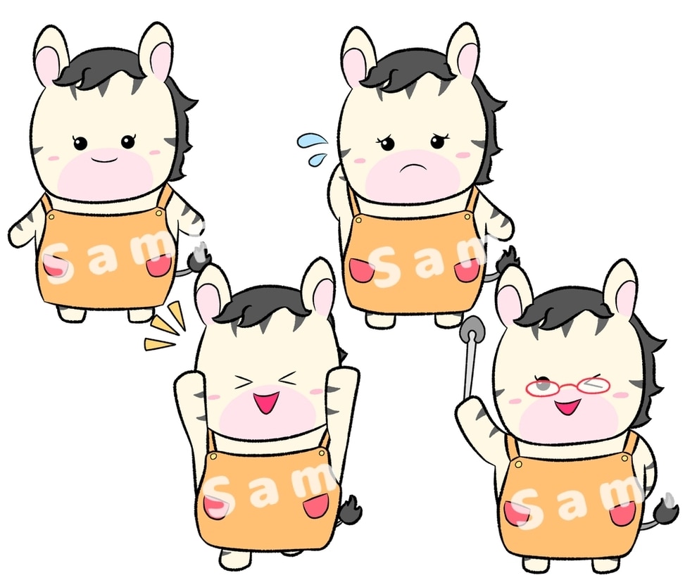 見る人をほっこりさせるキャラクターをデザインします アイコンや商用利用に！ゆるくてかわいい動物たちを描きます♪ イメージ7