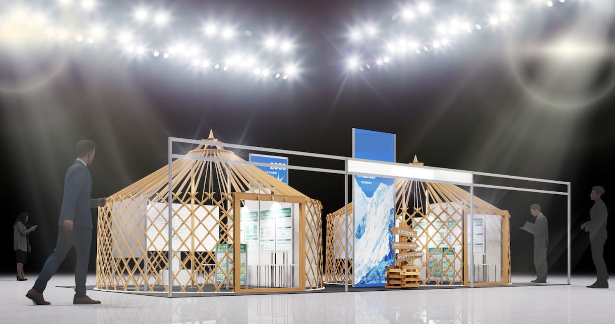 イベント ブース 展示会 ３ｄ パース図面承ります ３D パース イベント 展示会 ブース 図面 パース イメージ9