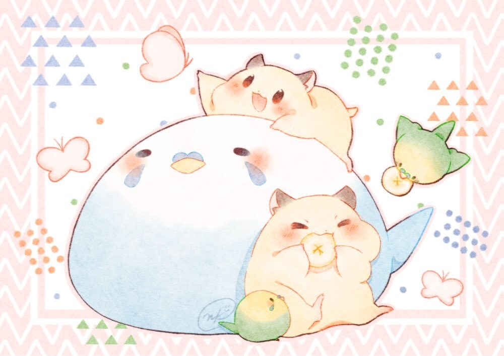 ペットや動物のイラストを制作します ふんわりゆるく可愛く！アイコンやLINEスタンプなどにぜひ！ イメージ3