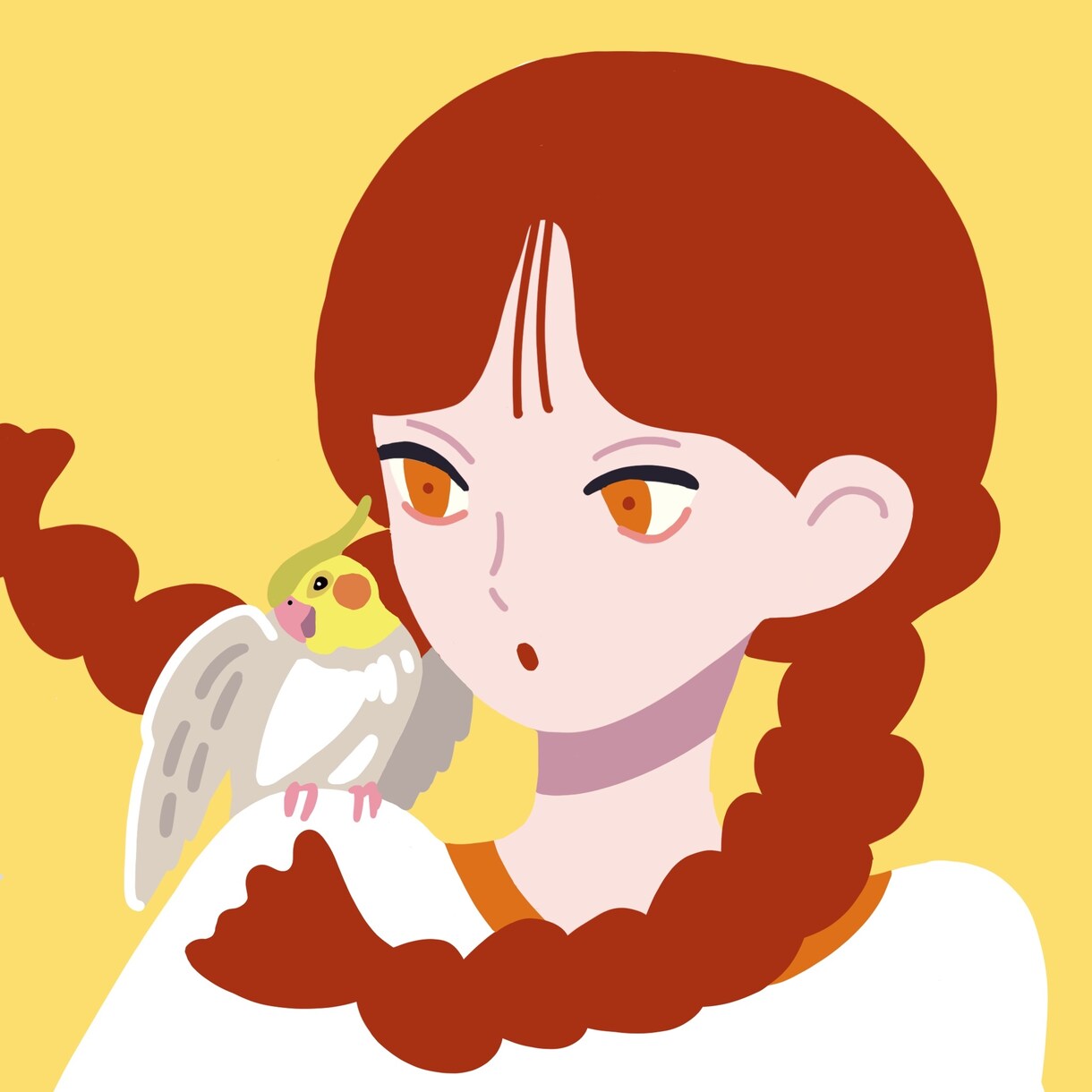 フラットでかわいいイラスト描きます あなたのために素敵なイラストお描きします！ イメージ7