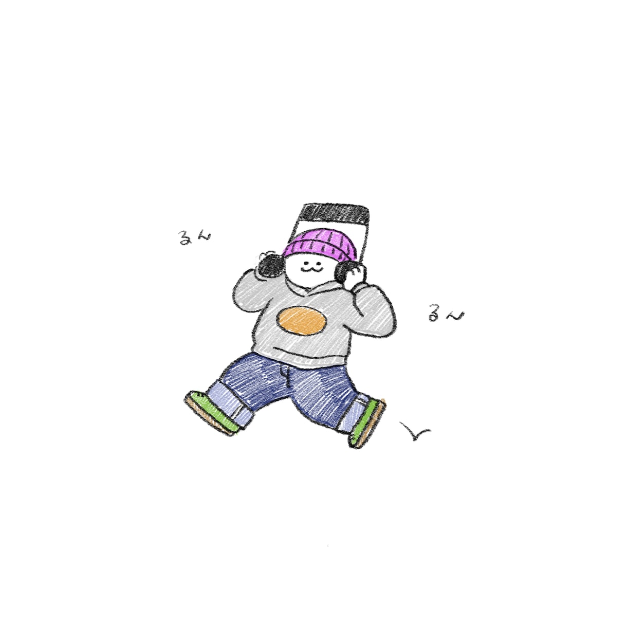 デフォルメのイラストも描いてます 丸みのあるかわいい系のイラストはこちら イメージ4