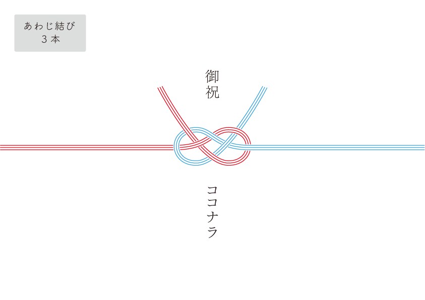 シンプルで上品な、熨斗(のし)紙データ、つくります 包装までこだわったギフトに。中身を台無しにしない熨斗を。 イメージ4