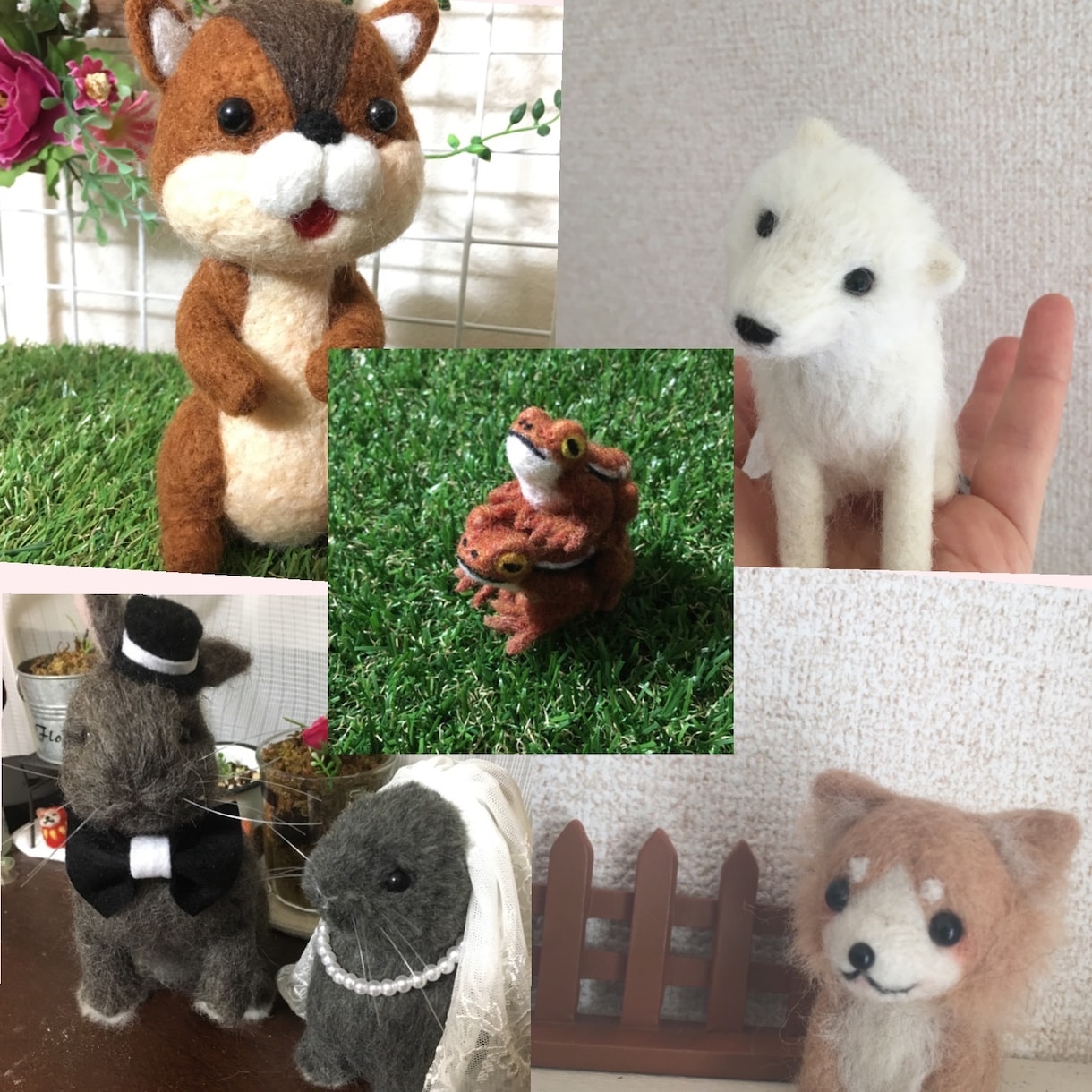ペットさんのマスコットお作りします ちょっとデフォルメした可愛いマスコットをお作りしています イメージ3
