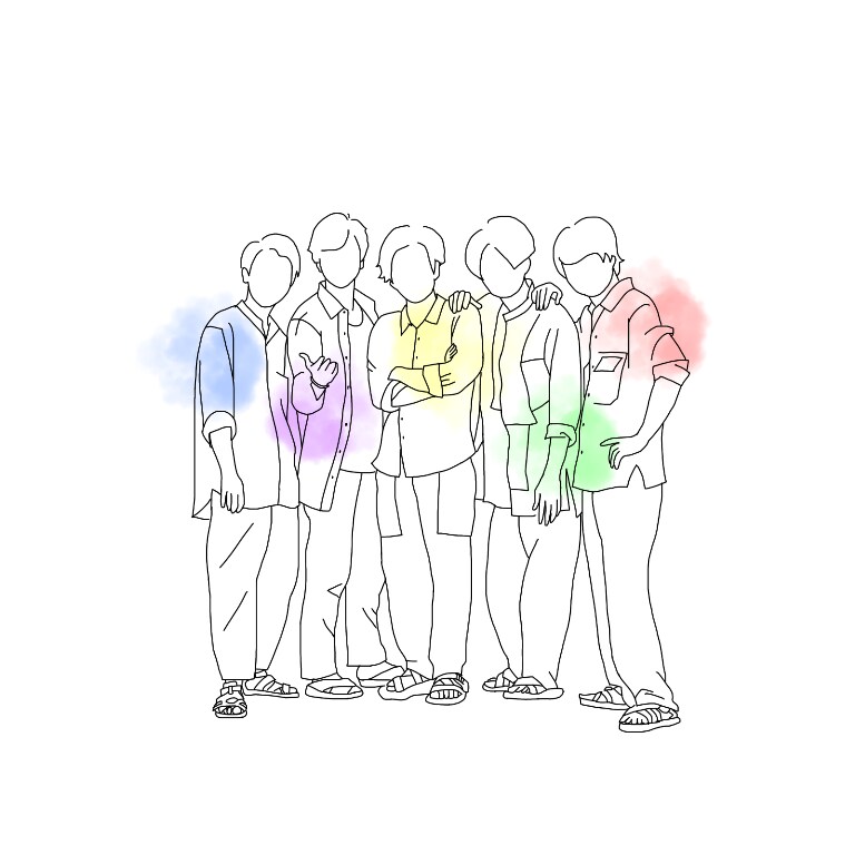 手書きイラストを描きます ⭐︎写真をモチーフにしたイラスト、オリジナルグッズ⭐︎ イメージ1
