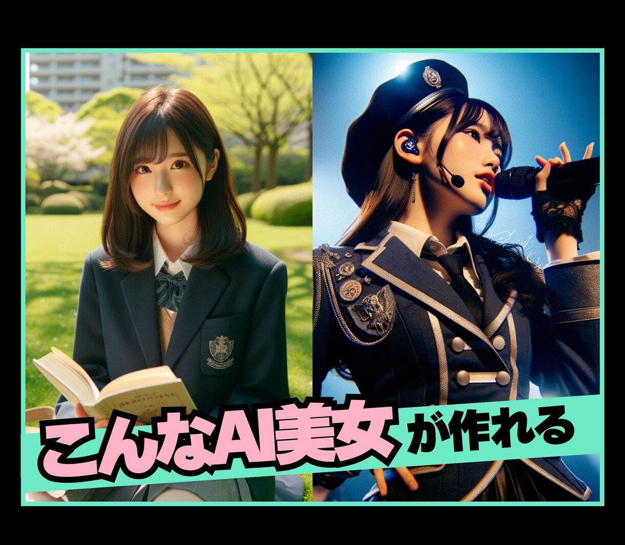 ChatGPTの超効率的なAI美女の作成法教えます 【神時短プロンプトで超簡単】最もやさしいAI画像生成の攻略法 イメージ5