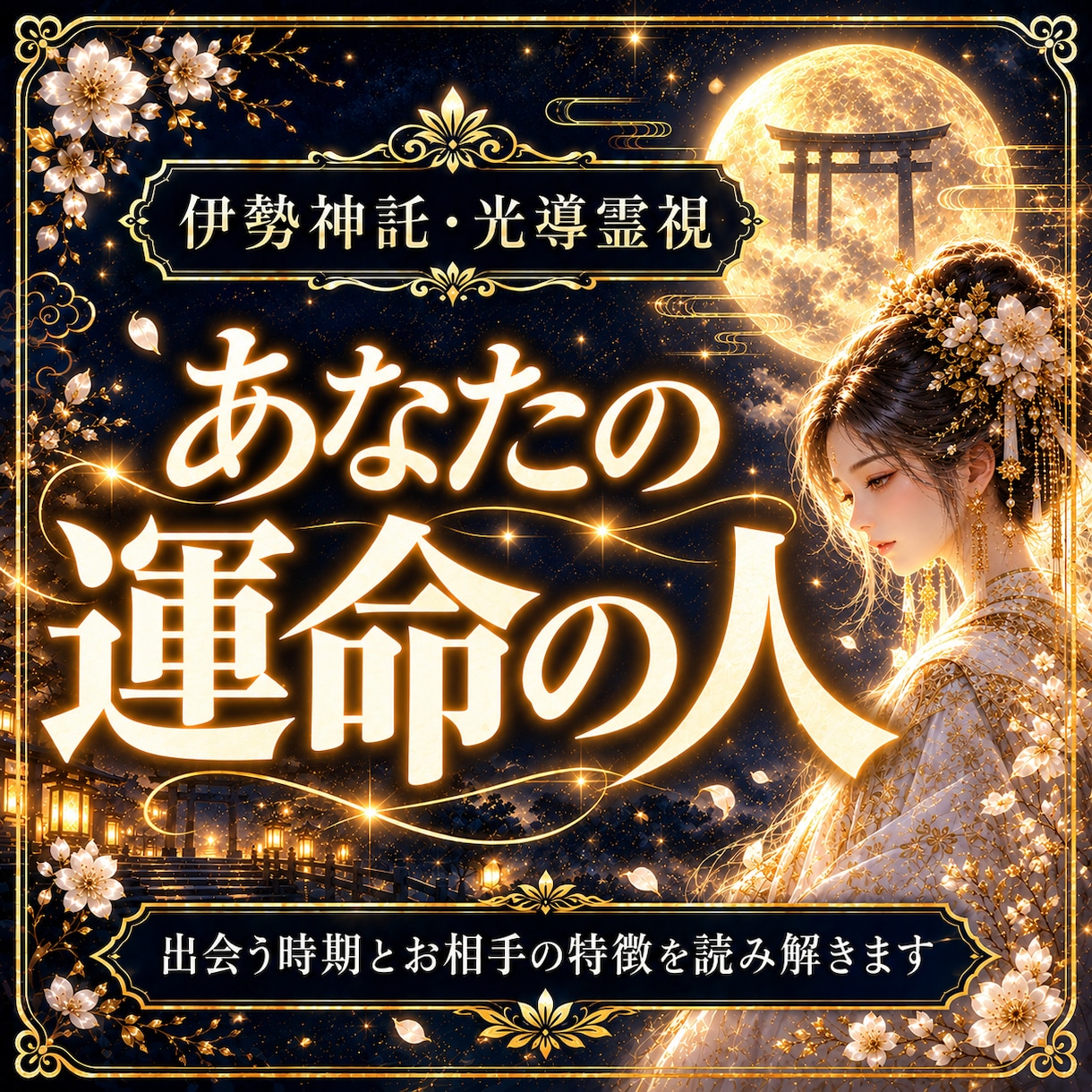 あなたの運命の人の特徴と出会いを霊視します どんな人？いつ出会う？恋愛・結婚につながるご縁 イメージ1