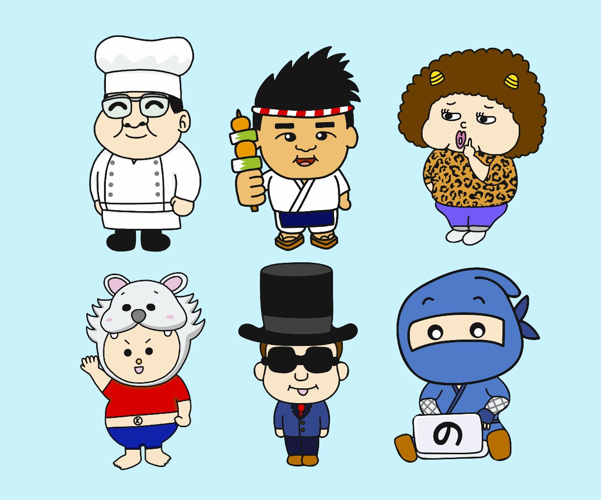 修正無制限！ゆる〜いキャラクター作ります 企業様、ブログのマスコット等にオススメ！ イメージ6