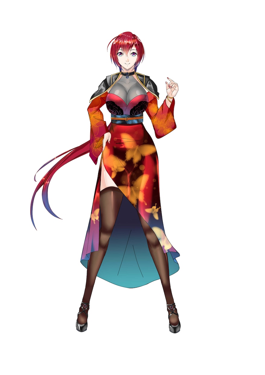 vtuber用のキャラ作成します モデリングはもちろんキャラ作成も イメージ2