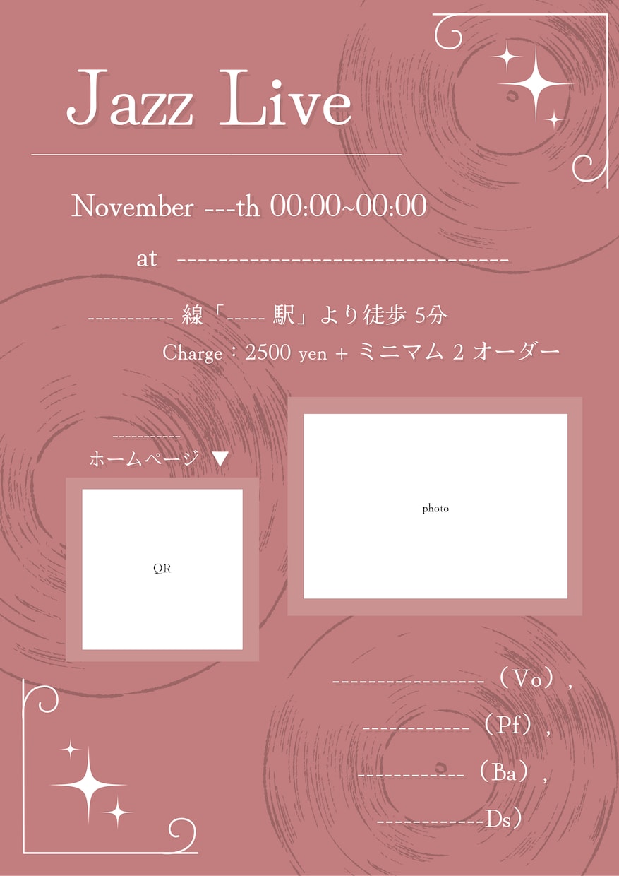 伝わる ⟡.· チラシやポスターなど作成します 「伝わる」を身近に、リーズナブルに！！ イメージ5