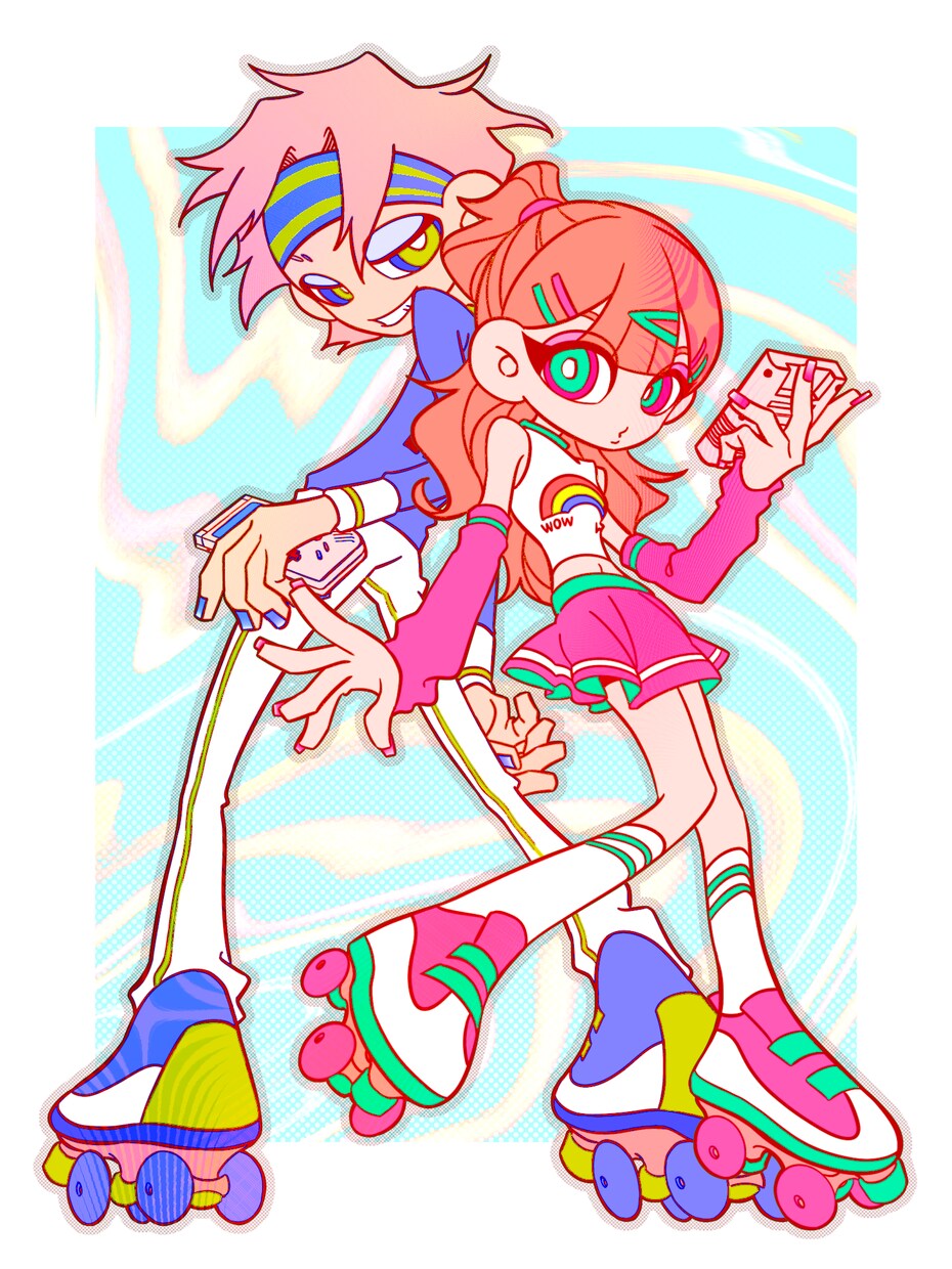 デフォルメイラスト制作承ります パキッとしたデフォルメイラスト制作致します。 イメージ1