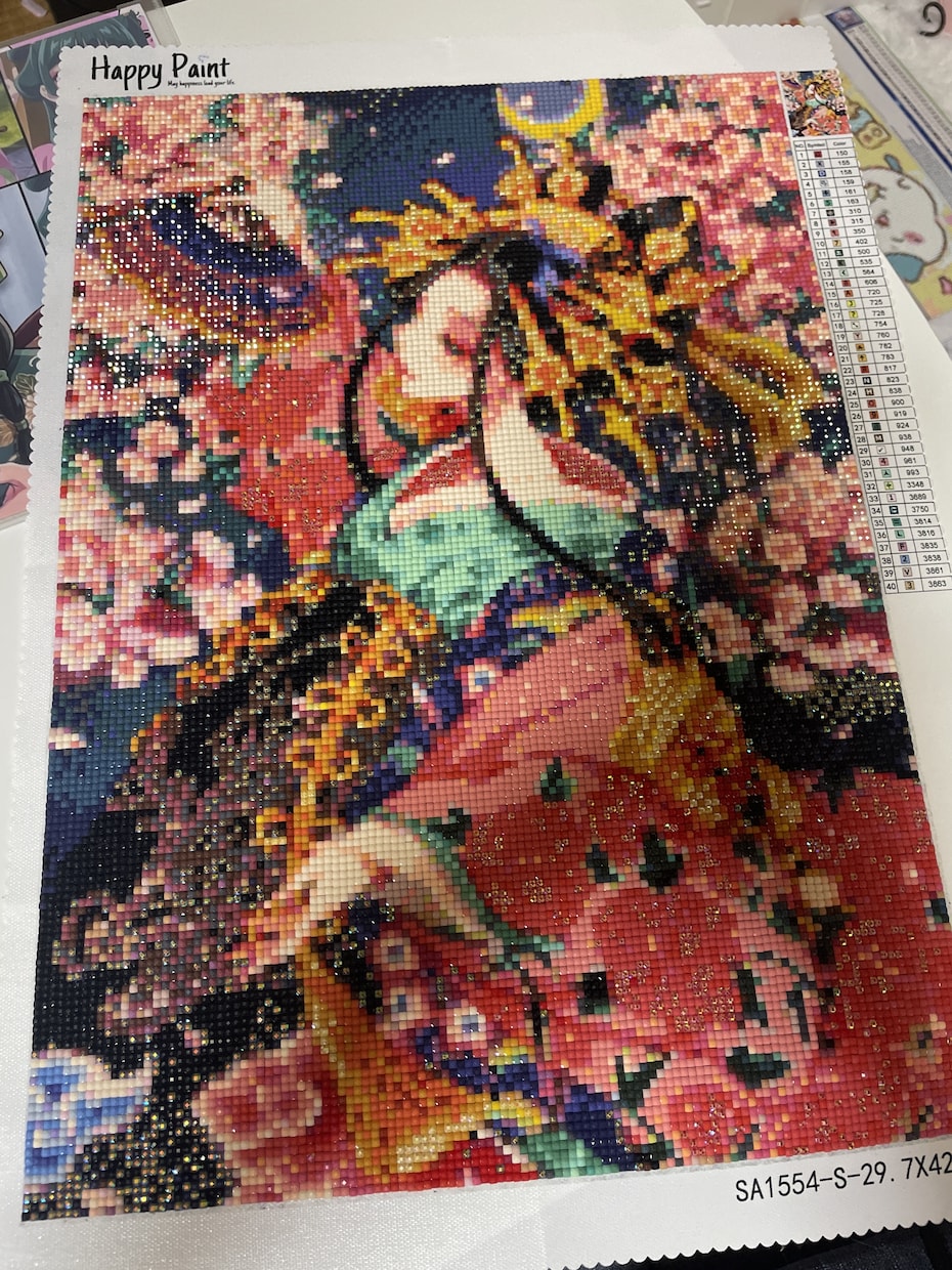 ダイヤモンドアート代行を致します 【迅速・丁寧に】ダイヤモンドアートの制作を代行いたします イメージ2
