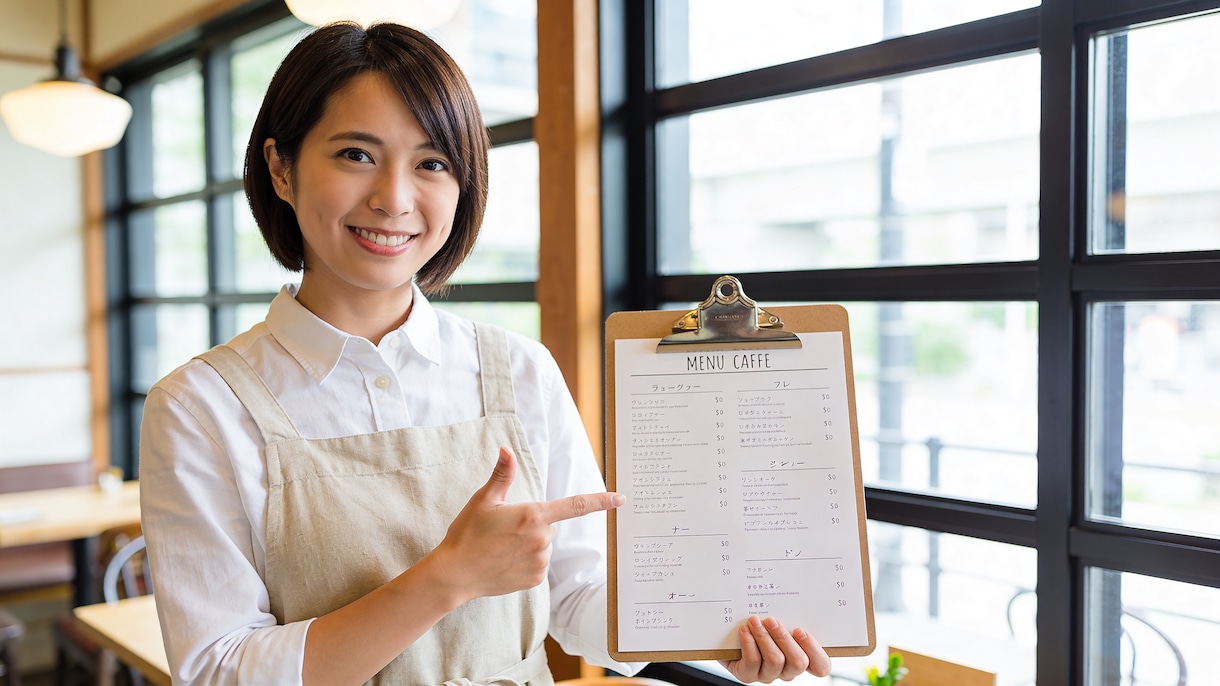 飲食店専用！AI看板娘をデザインします SNSにも使える、お店だけの「もうひとりのスタッフ」を誕生 イメージ4