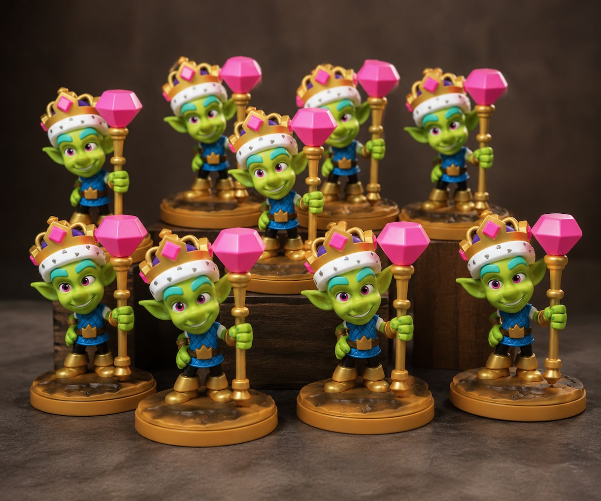 可愛いキャラクターフィギュアをお求めやすく作ります 写真やイメージから手作業ペイントのあなただけのフィギュアを イメージ3