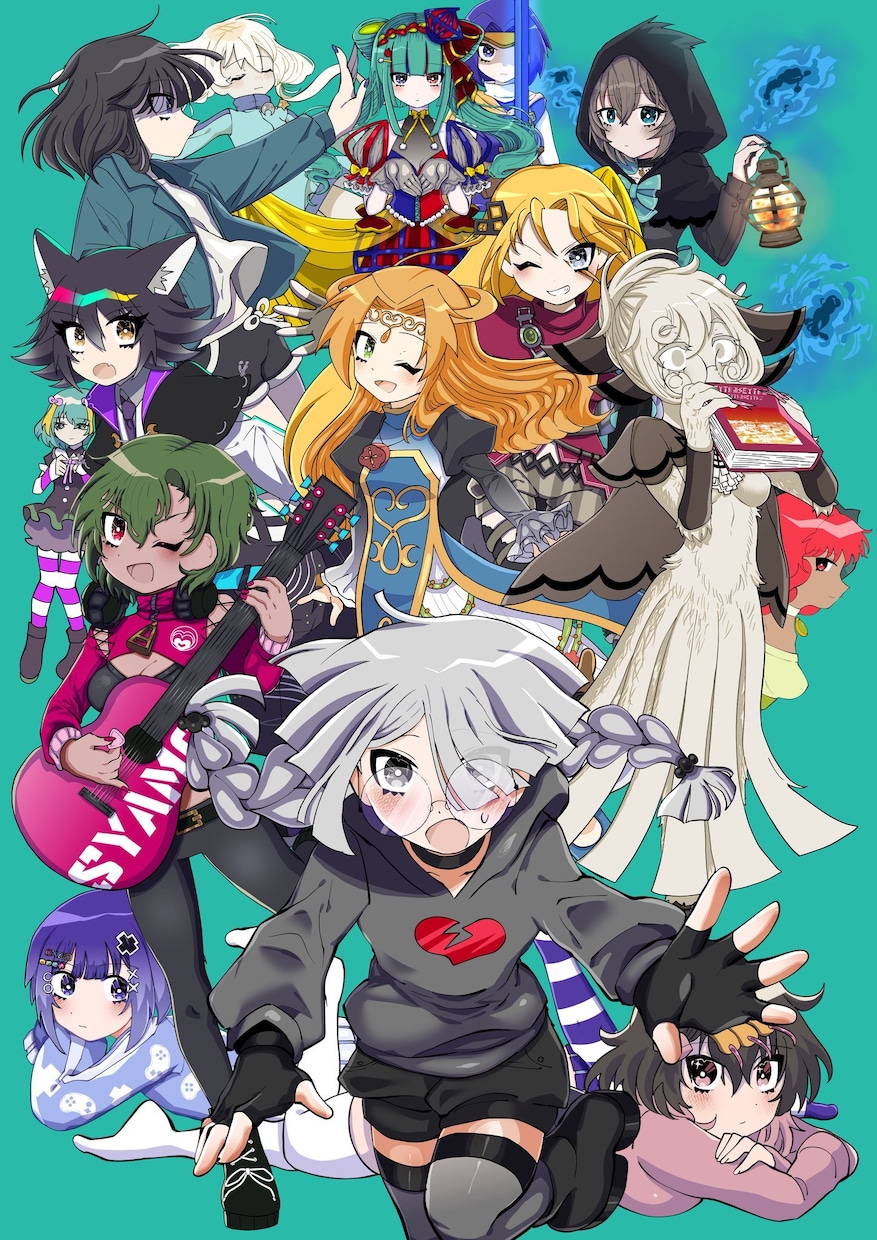 企業案件多数！キャラデザ・イラスト描きます Vtuberキャラデザ・MVイラストなどマルチに受けます！ イメージ2