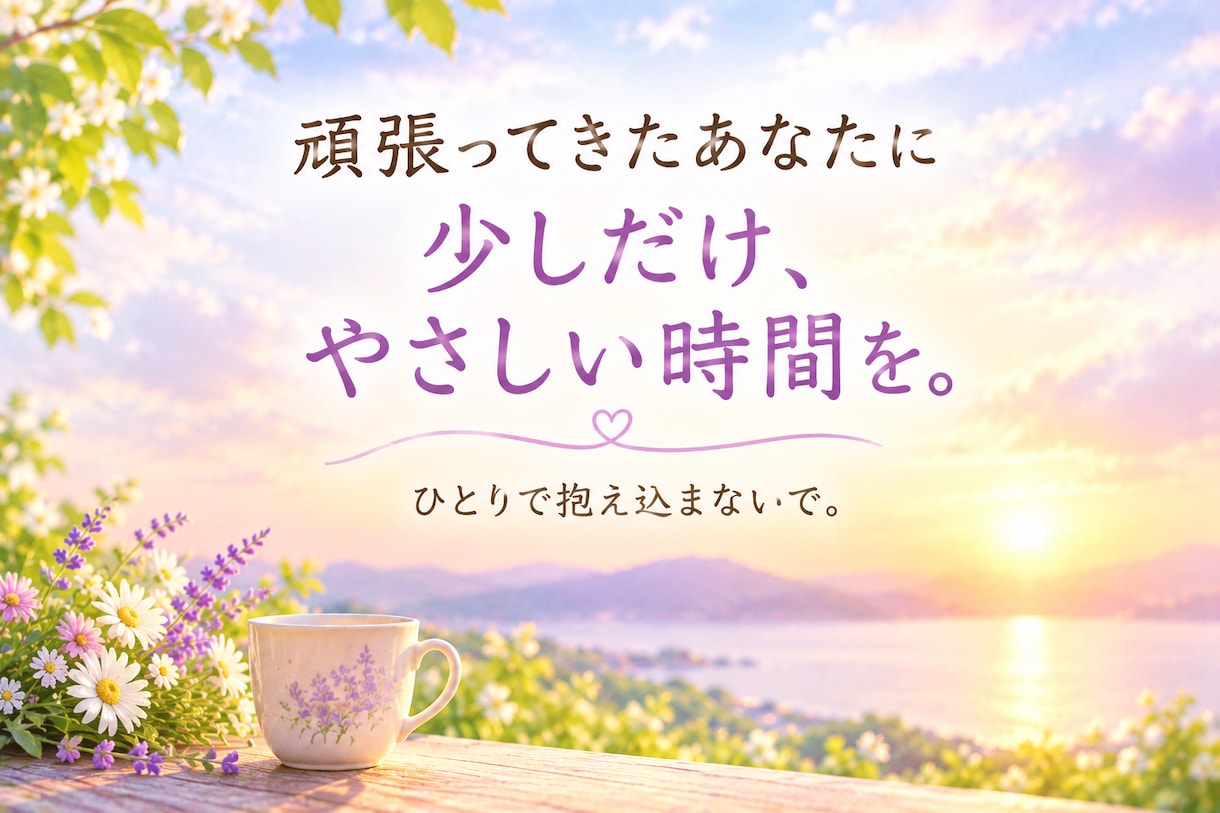 50代女性のモヤモヤ、同世代の私が優しく聴きます 夫婦・家族・仕事・これからの人生…何でもお話しください イメージ4