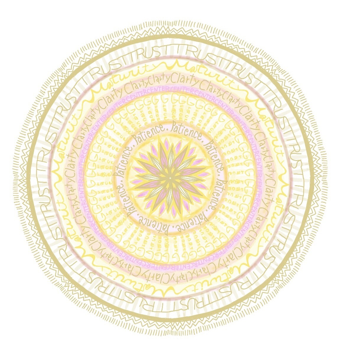 あなたの今のことだまんだらを作成します あなただけの今の言葉の曼荼羅から送るエネルギー イメージ4