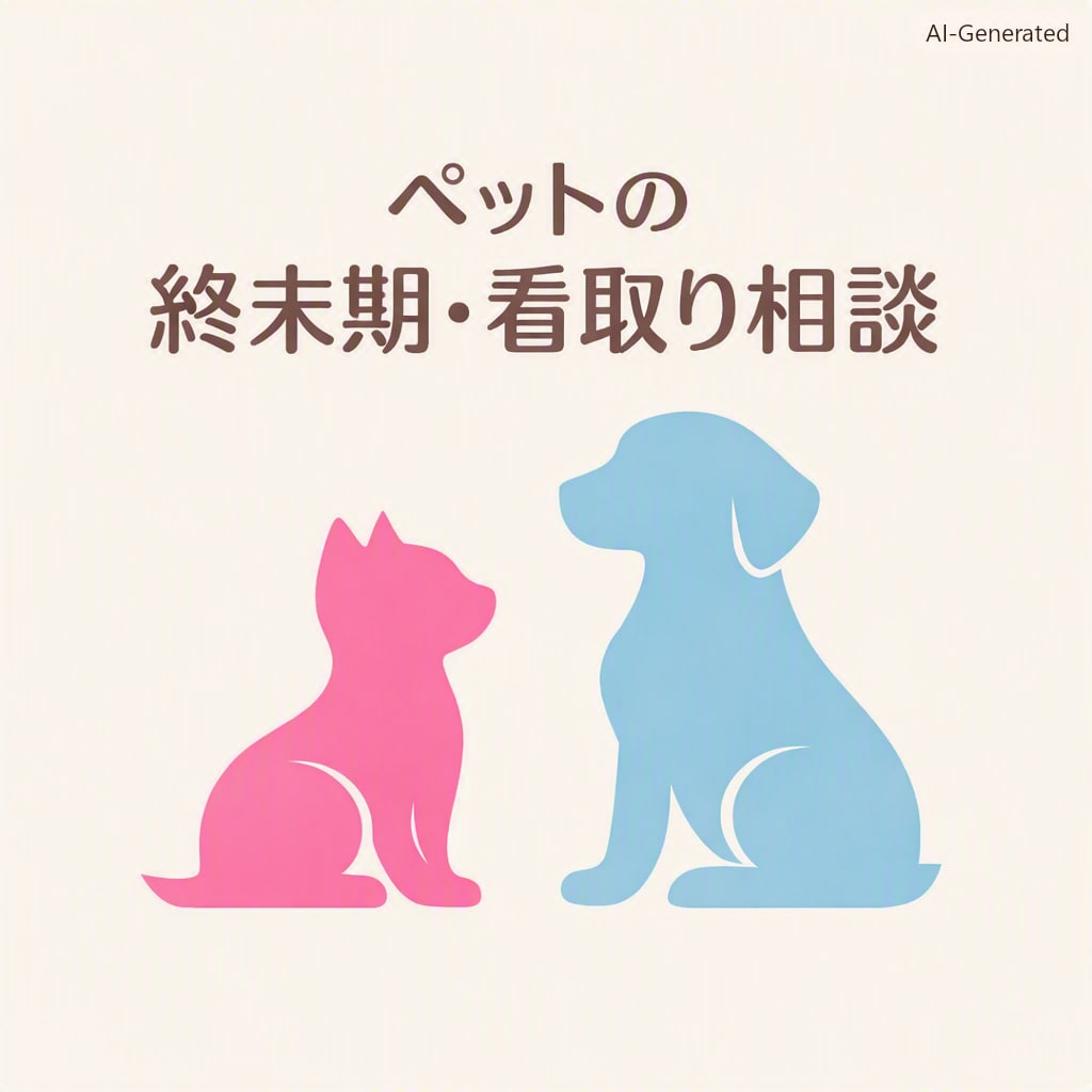 ペットの終末期・看取りの相談をお受けします 臨床歴30年の女性獣医師が対応いたします イメージ1